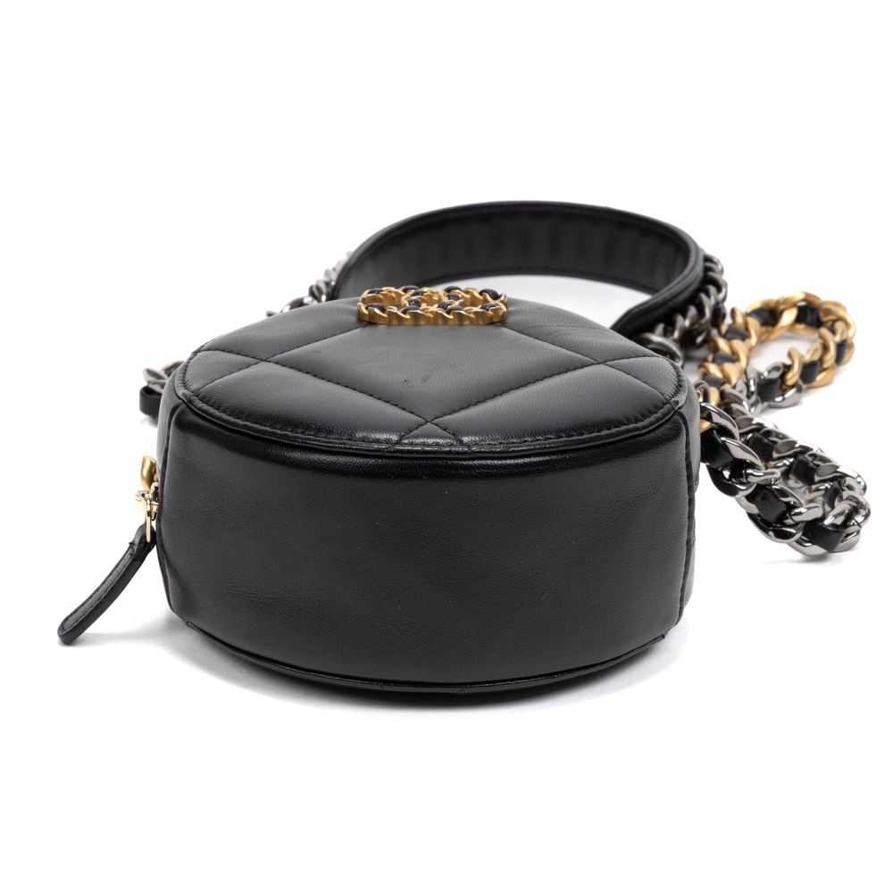 Chanel 19 Round Chain Clutch Small - Picture 6 of 11